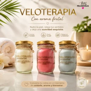 Velaterapia Frutal 80 g (Varios Aromas) Uñas Peligrosas