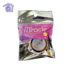empaque de polvo efecto perla numero 1 marca miracle beauty experts en pote individual con aplicador de esponja