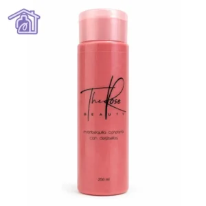 frasco de mantequilla corporal con destellos the rose beauty de 250 ml color rosado