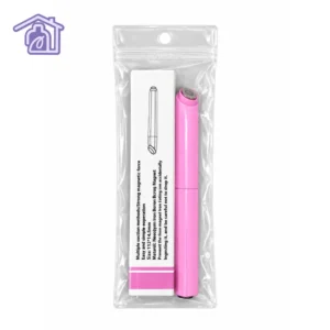 iman cilindrico de alta potencia de neodimio en color rosado con caja e instrucciones para senal de unas ojo de gato