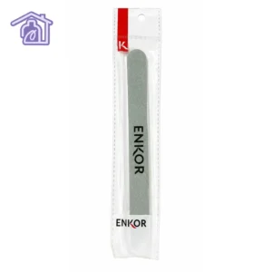 lima para unas enkor profesional de grano gris en empaque individual transparente