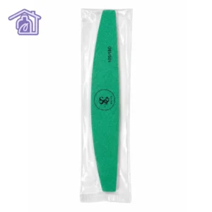 lima zebra 100 180 marca seko de forma media luna color verde en empaque individual