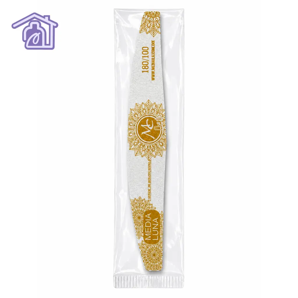 lima media luna 180 100 marca mc nails con detalles dorados tipo mandala