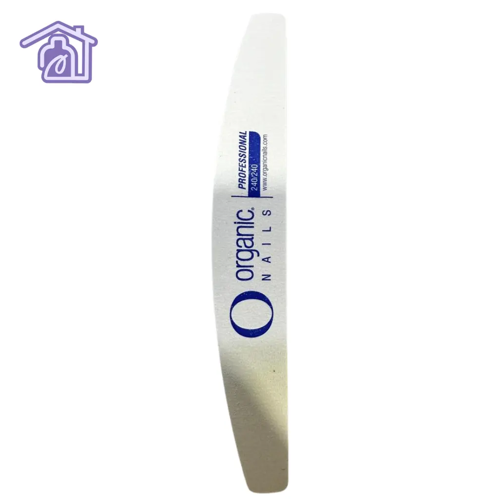lima sponge 240 240 organic nails profesional pulidora ultra suave de forma media luna