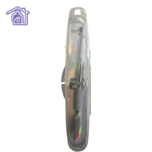 pusher palo naranjo profesional empujador metalico con estuche