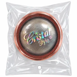pigmento efecto holografico cristal style para uñas manicura