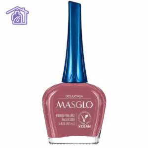 desjuiciada esmalte tradicional masglo 13.5 ml tono rosado acabado traslucido