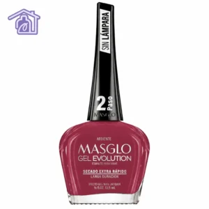 ardiente esmalte gel evolution efecto gel masglo 13 5 ml cremoso gama rojo