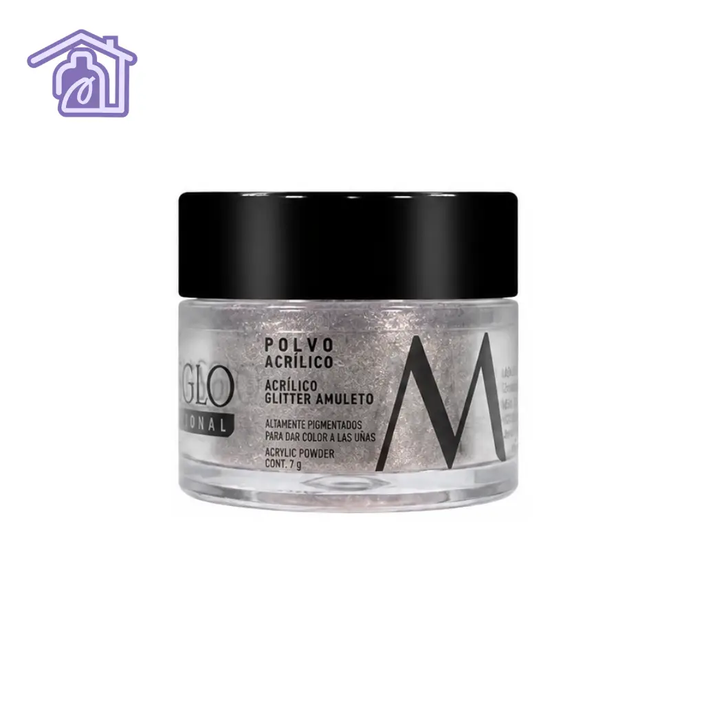 polvo acrilico glitter amuleto 7g masglo