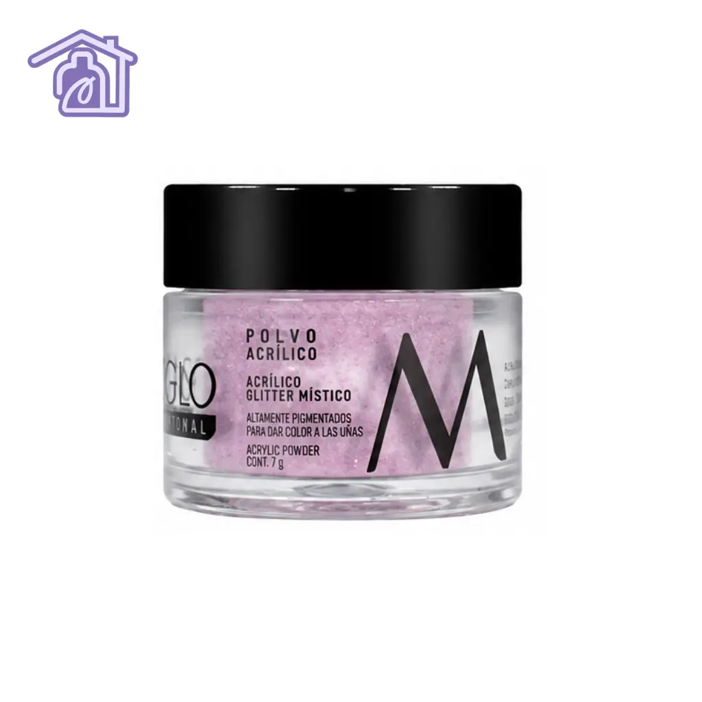 polvo acrilico glitter mistico 7g masglo