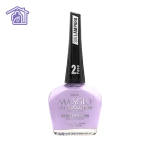 soltera esmalte gel evolution efecto gel masglo 13,5 ml gama lila