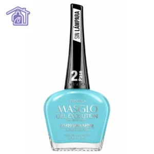 tranquila esmalte gel evolution efecto gel masglo 13,5 ml cremoso gama azul