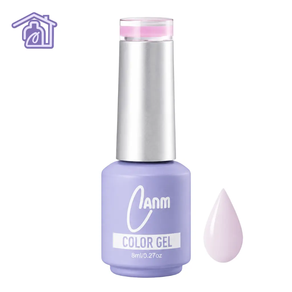 color gel malva mistico 8 ml canm esmalte semipermanente
