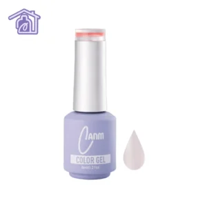 color gel nieve rosa 8 ml canm esmalte semipermanente