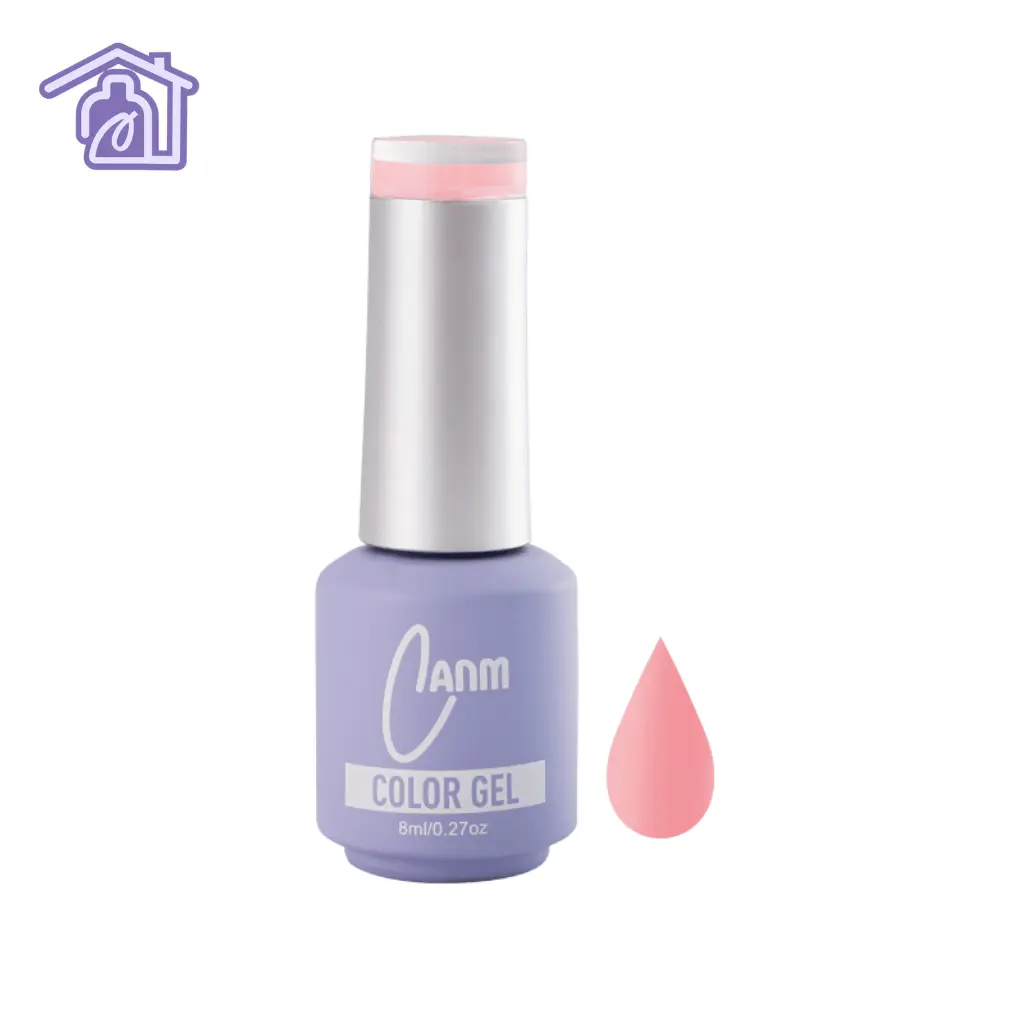 color gel encanto de rosas 8 ml canm esmalte semipermanente