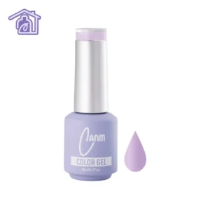 color gel tarde lila 8 ml canm esmalte semipermanente