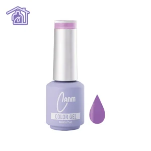 color gel violeta a la moda 8 ml canm esmalte semipermanente