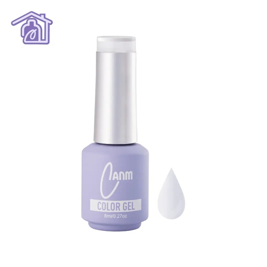 color gel agua azucarada 8 ml canm esmalte semipermanente