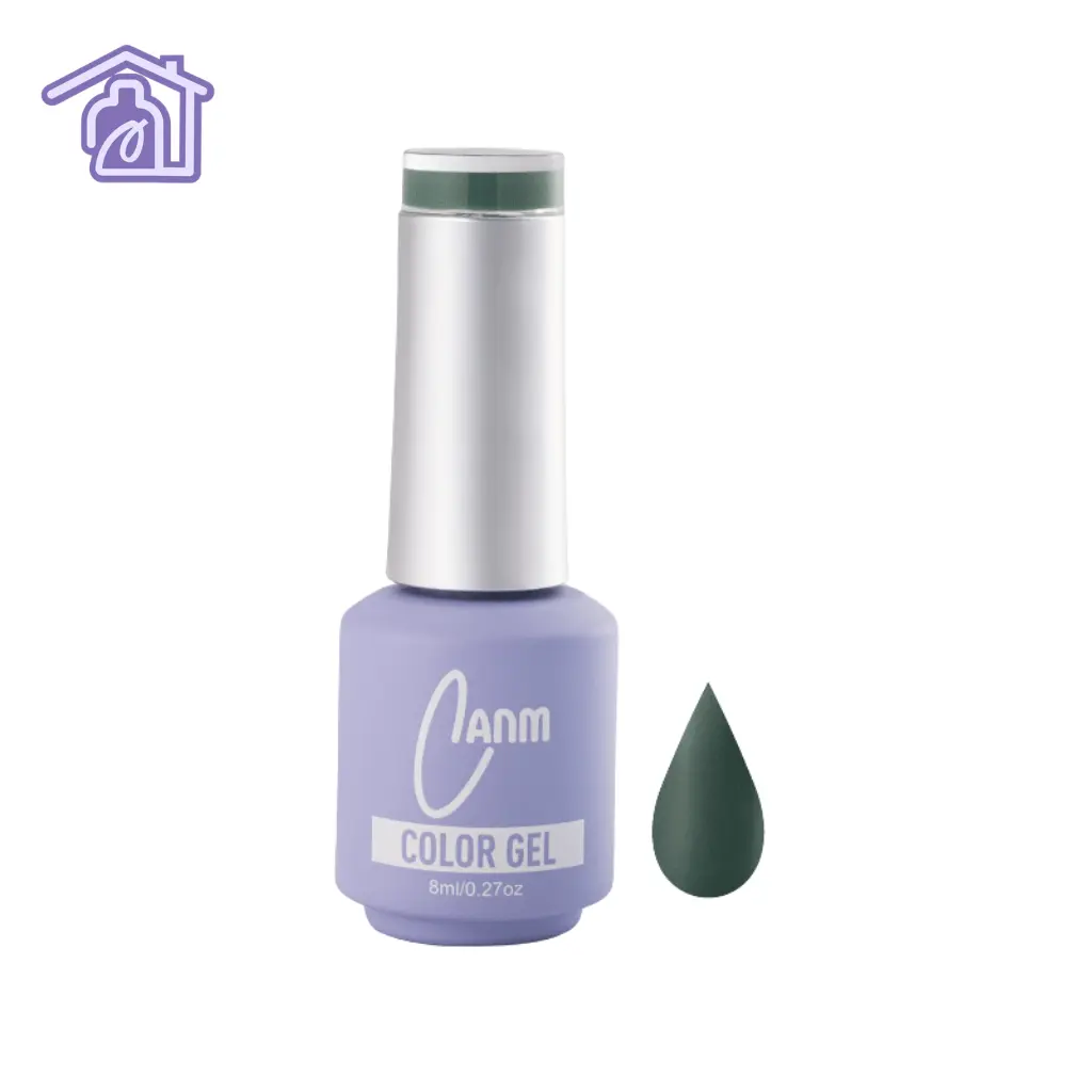 color gel selva profunda 8 ml canm esmalte semipermanente
