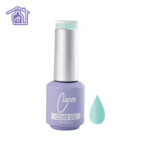 color gel cristal marino 8 ml canm esmalte semipermanente