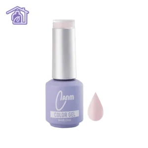 color gel espuma de champan 8 ml canm esmalte semipermanente