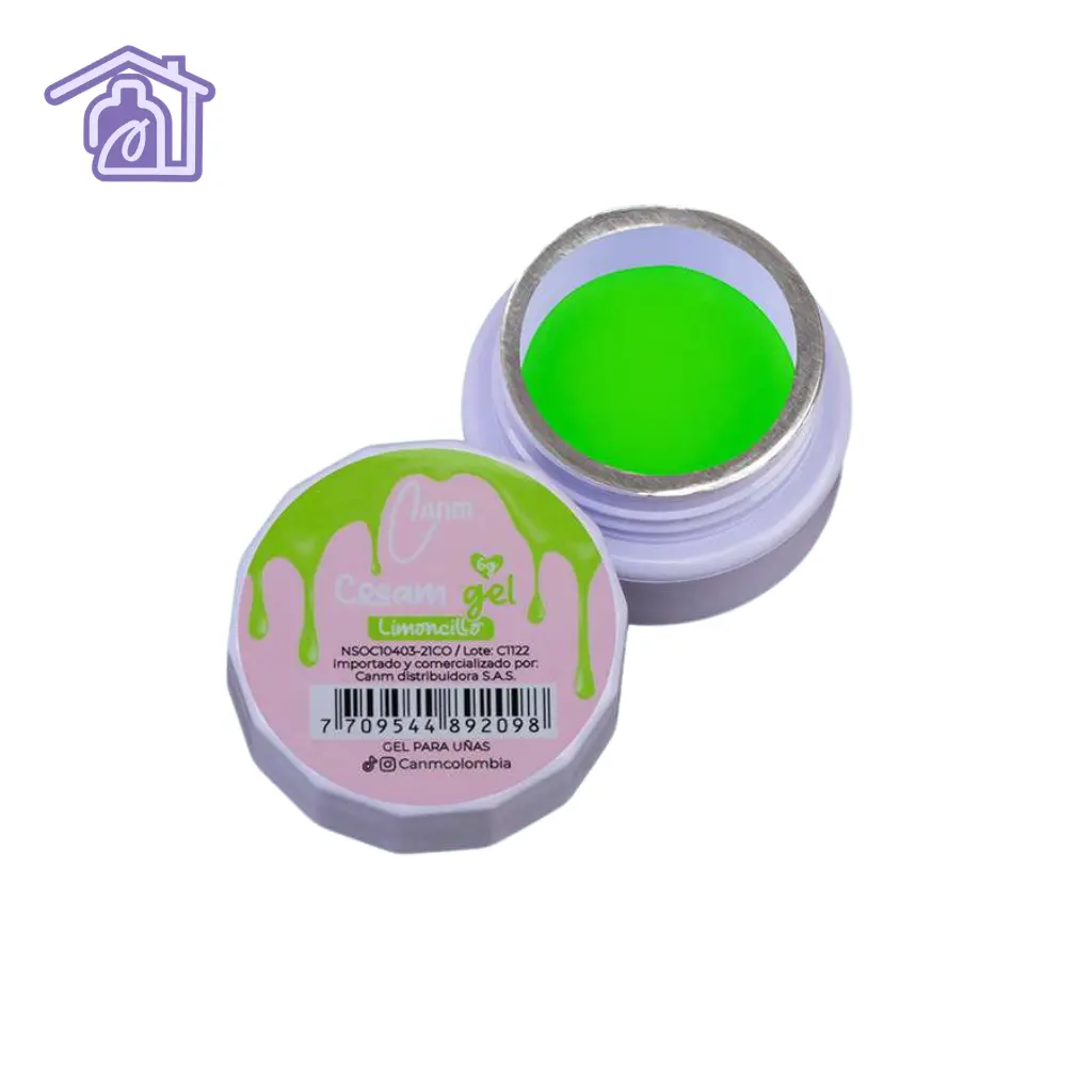 cream gel limoncillo 6 g canm gel para uñas