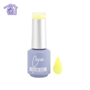 color gel limonaria 8 ml canm esmalte semipermanente para uñas