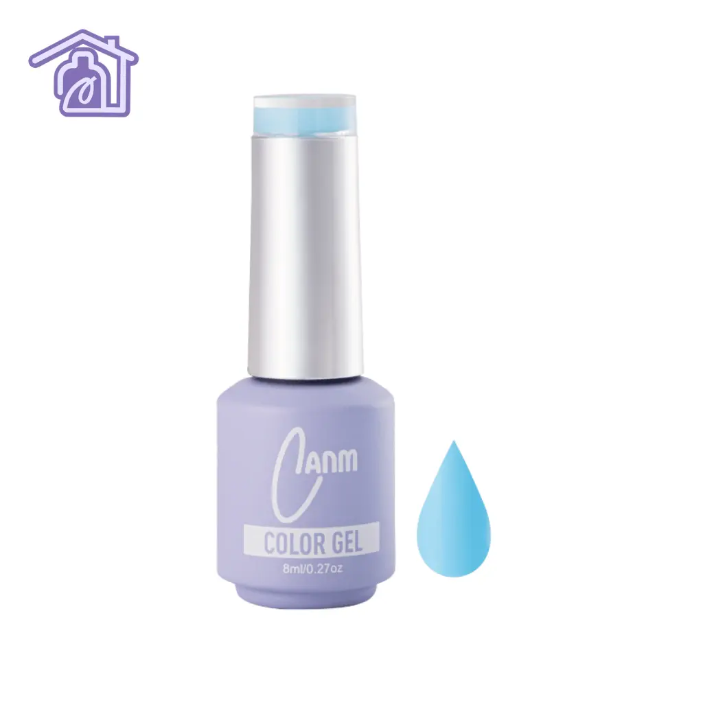 color gel viento lluvioso 8 ml canm esmalte semipermanente para uñas