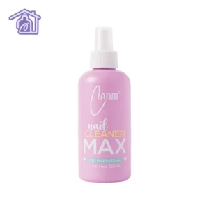 nail cleaner max 250 ml canm solucion limpiadora y sanitizante para uñas