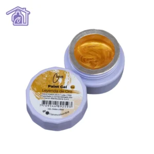 paint gel leyenda de oro 5 ml canm gel para nail art y trazado de uñas