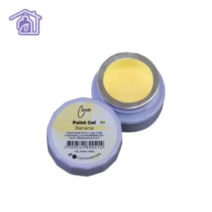 paint gel banana 5 ml canm gel para nail art y trazado de uñas
