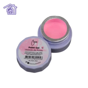 paint gel vestido de flores 5 g canm gel para nail art y trazado de uñas