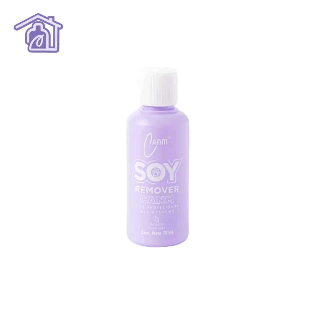 soy remover canm 70ml removedor profesional para unas aroma tropical