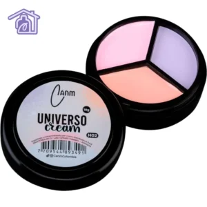 universo cream gel h02 18g canm paleta de gel solido en crema 3 colores para unas